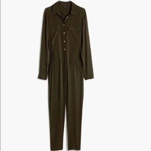 Madewell Olive Jumpsuit